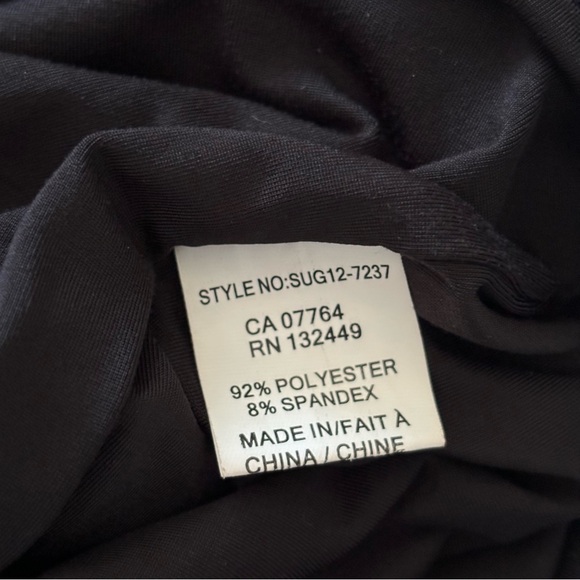 BEDO - BLACK CUT-OUT MINI DRESS - Picture 3 of 4